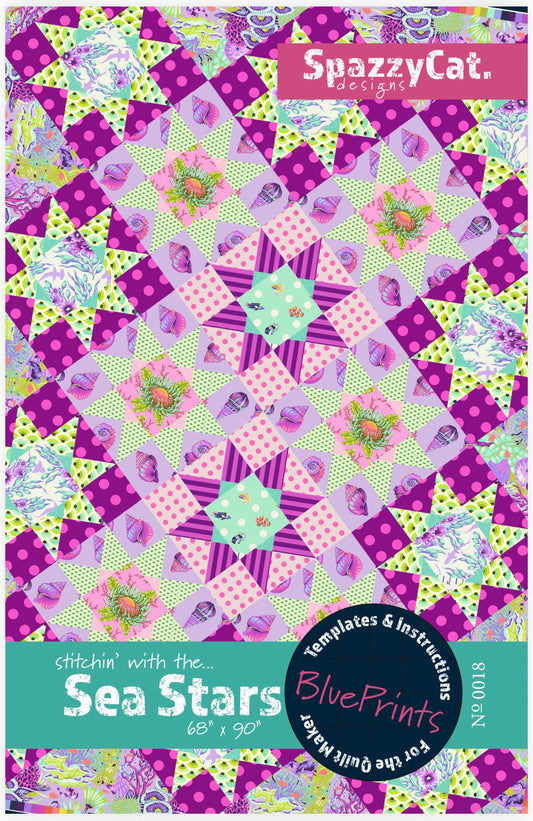 Sea Stars Digital Quilt Pattern